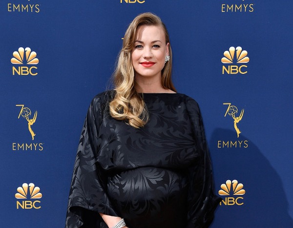 Yvonne Strahovski from 2018 Emmys Red Carpet Fashion | E! News